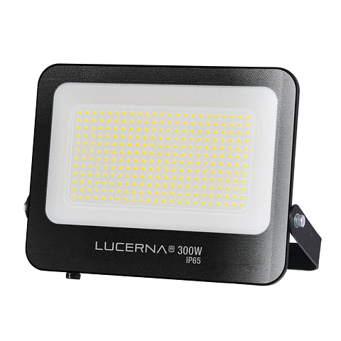 Reflector Compacto SMD Negro, 300W, 6500K, LUCERNA
