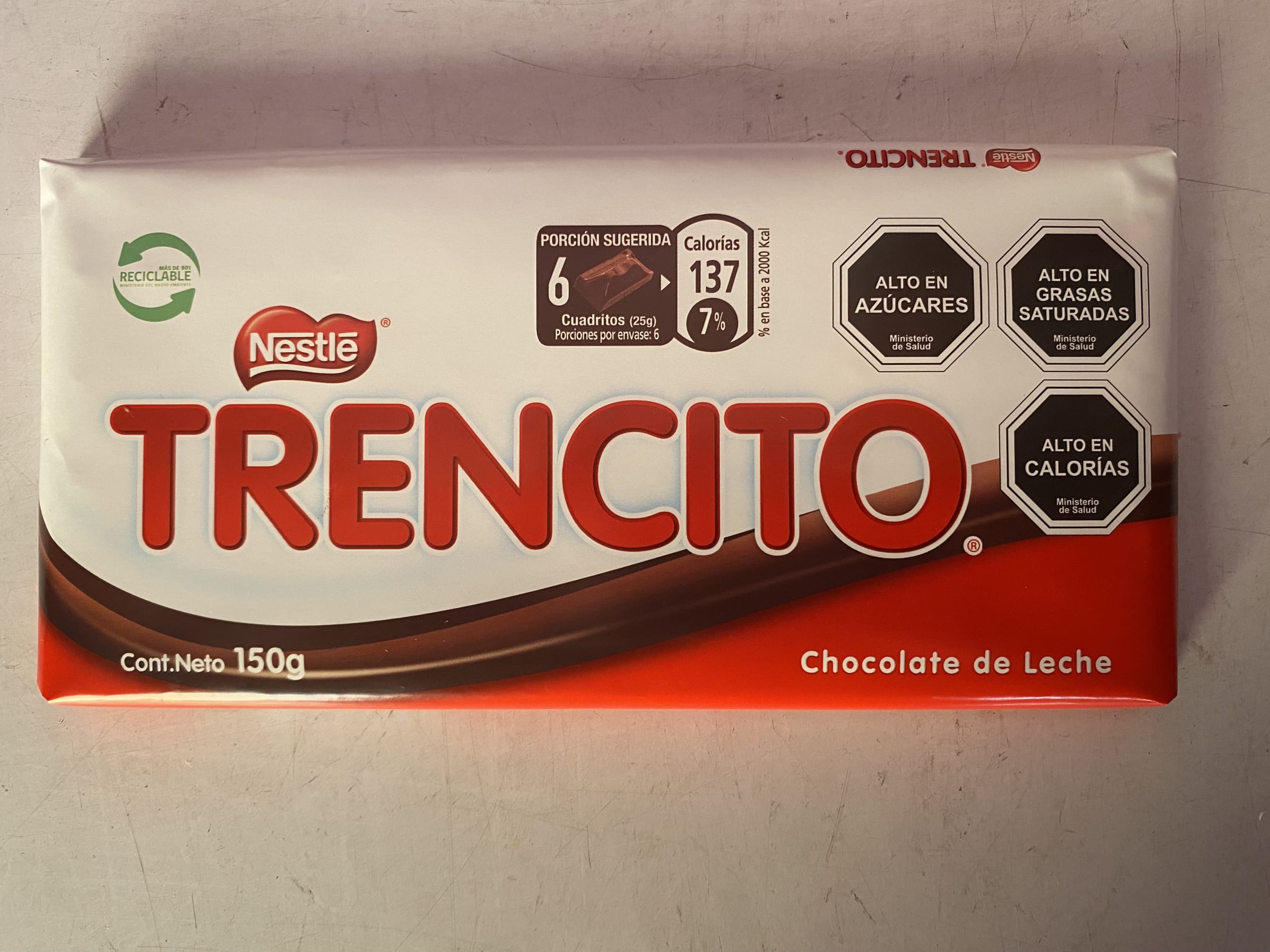 Chocolate Trencito ( 2 x 150 G )