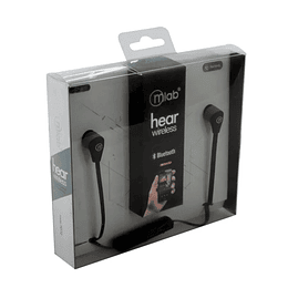 Audífono IN-EAR Bluetooth Negro ($6.490 al comprar 3 unidades o más)