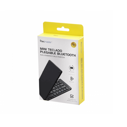 Teclado Mini Plegable Bluetooth ($17.390 al comprar 3 unidades o más)