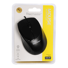 Mouse Cableado Ajustable DPI - Negro ($3.990 al comprar 3 unidades o más)