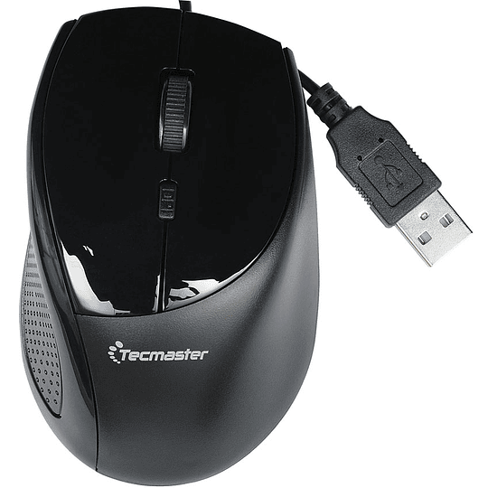 Mouse Cableado Ajustable DPI - Negro ($3.990 al comprar 3 unidades o más)