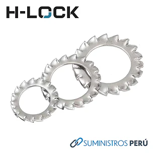 Arandela Dentada Externa DIN 6798A – Serrated Lock Washer / Arandela Estrella