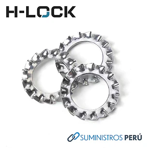 Arandela Dentada Externa DIN 6798A – Serrated Lock Washer / Arandela Estrella
