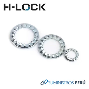 Arandela Dentada Interna DIN 6798J – Serrated Lock Washer / Arandela Estrella Interna