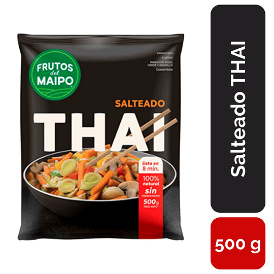 Vegetales Salteados Thai Wok alimentos 100% naturales