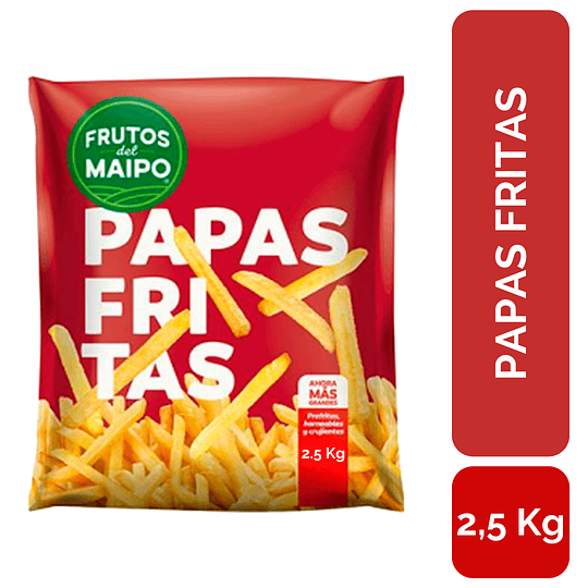 Papas Congeladas X 2.5kg - Sunao Foods
