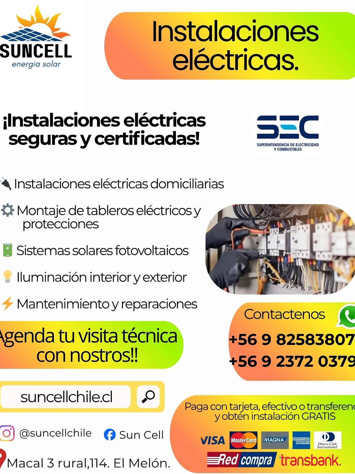 Instalaciones eléctricas. 1