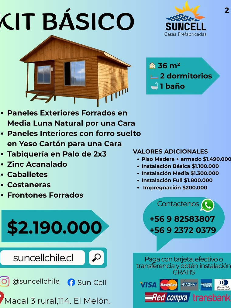 KIT BÁSICO 36 m² 1