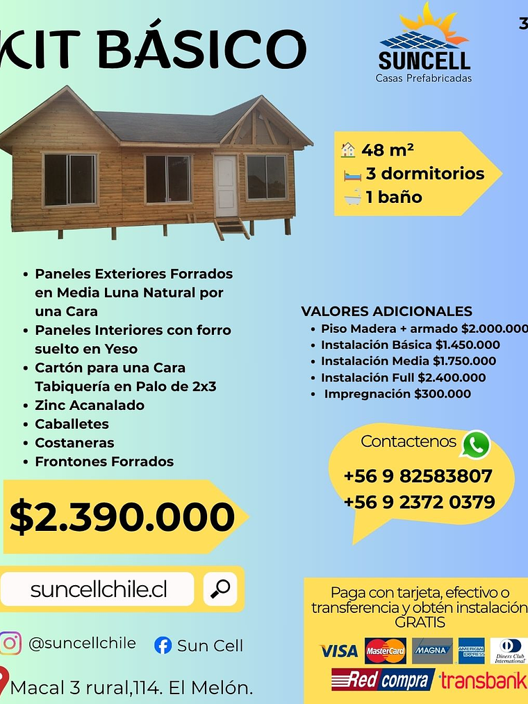 KIT BÁSICO 48 m² 1