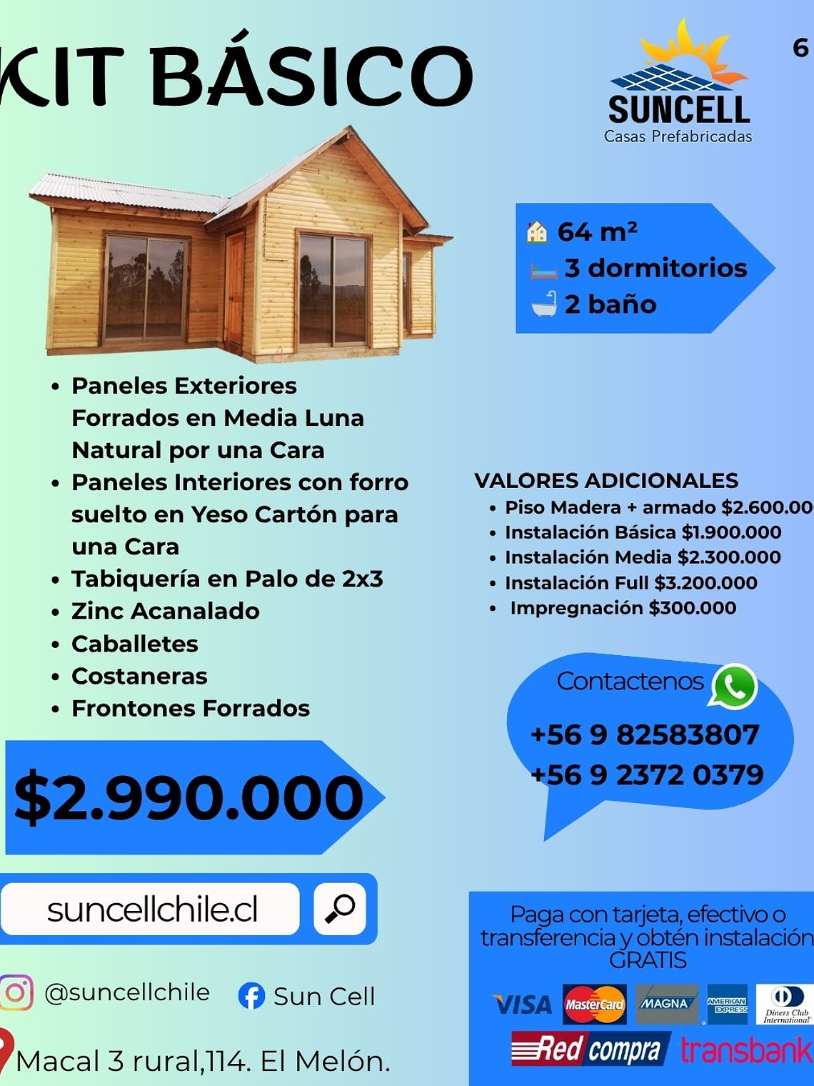 KIT BÁSICO 64 m² 1