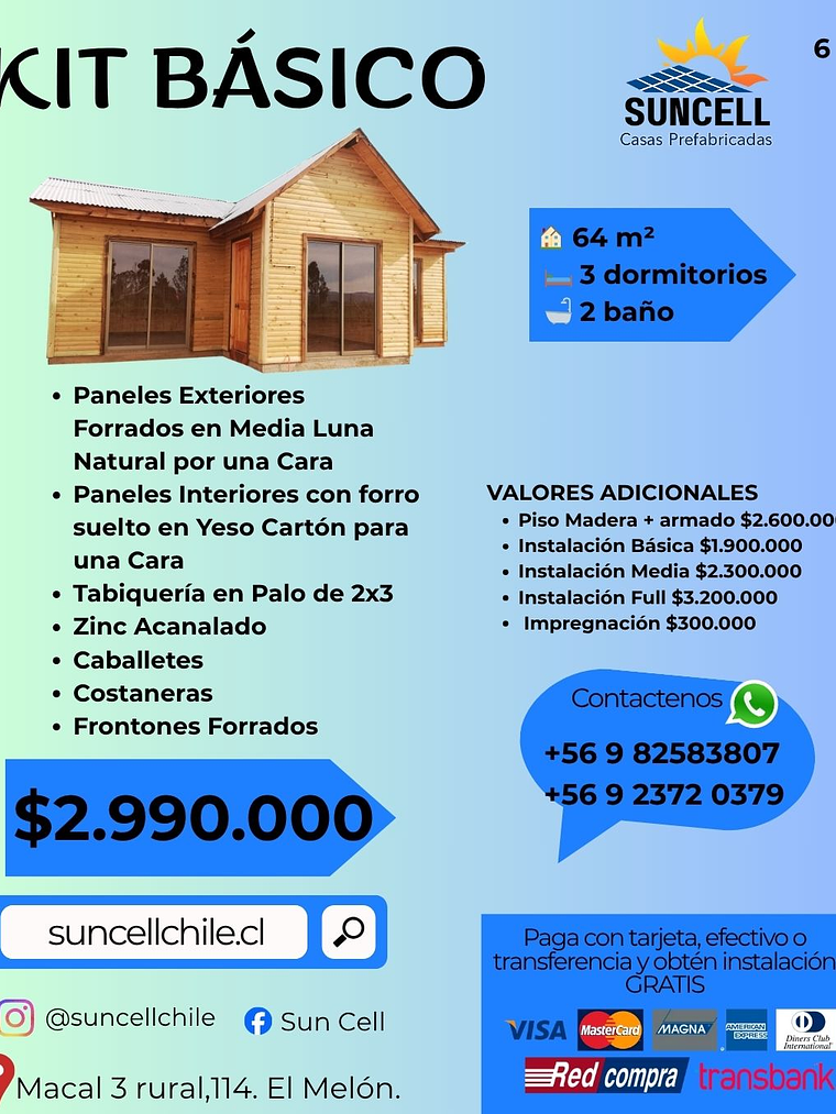 KIT BÁSICO 64 m² 1