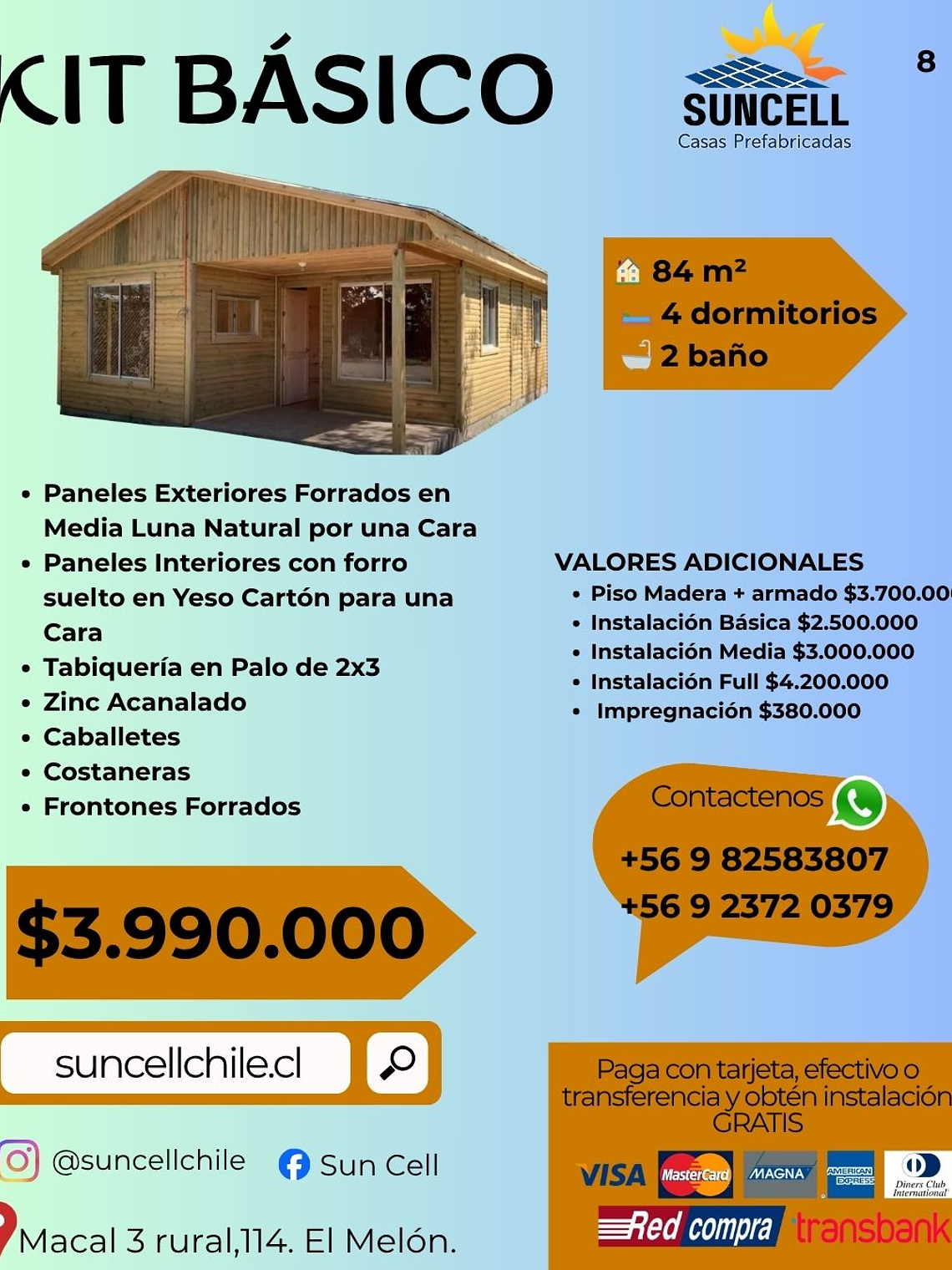 KIT BÁSICO 84 m² 1