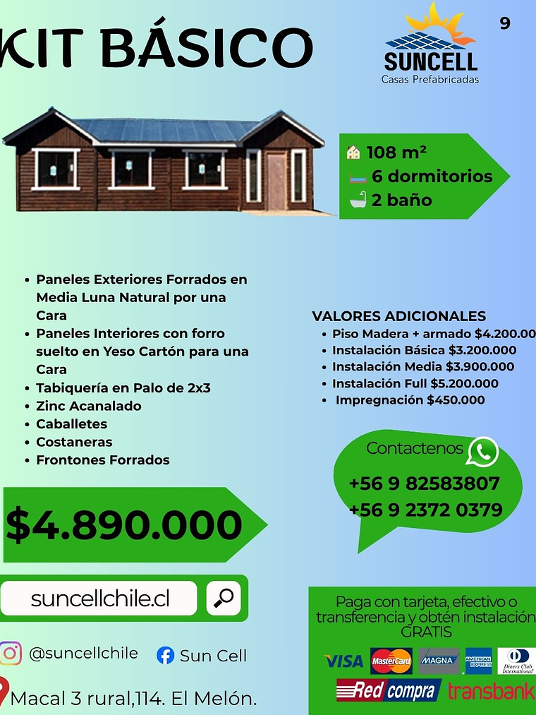 KIT BÁSICO 108 m² 1