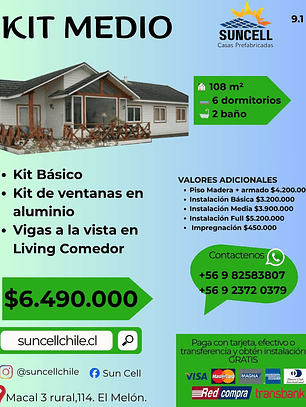 KIT MEDIO 108 m²