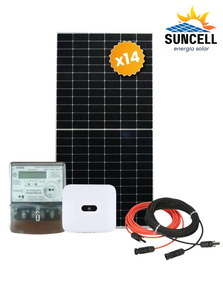 Kit solar on grid 8,1 kWp con batería 10kWh y estructura montaje paneles 1