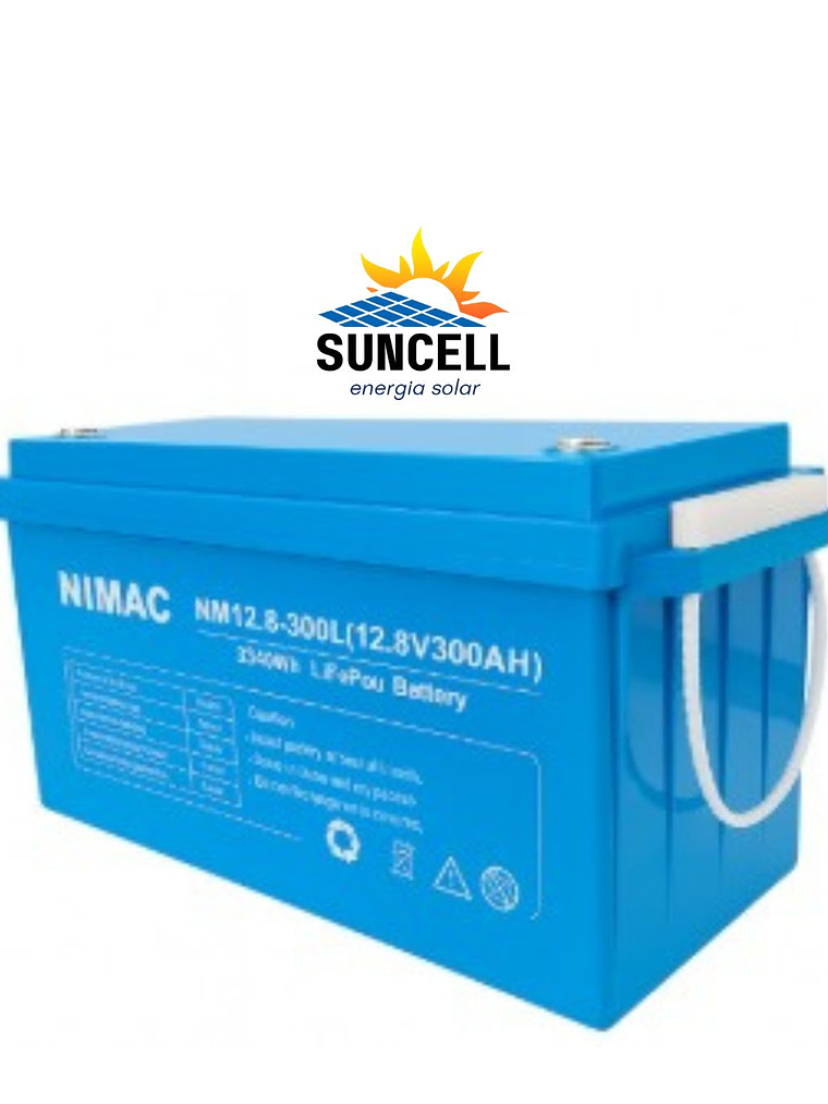 Bateria de Litio Nimac 12V 300Ah 1