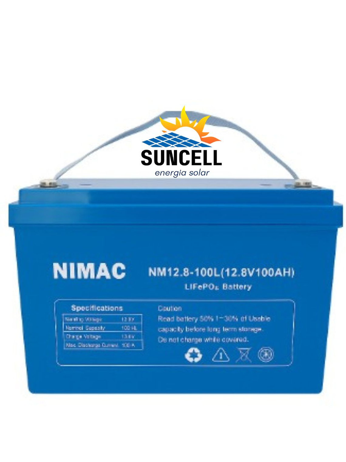 Bateria de Litio Nimac 12V 100Ah 1
