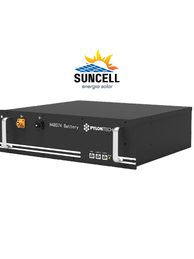 Batería Litio Pylontech HV HV48074 48V 3,55 kWh para-alto Voltaje 1