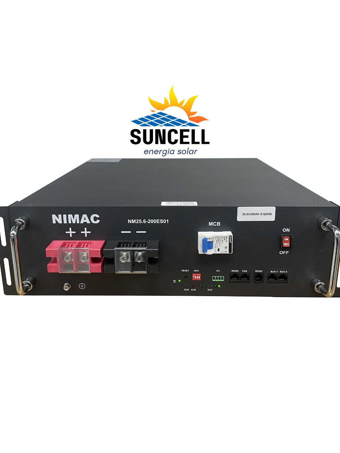 Bateria Litio Nimac 24V 100AH 2,56kWh 1