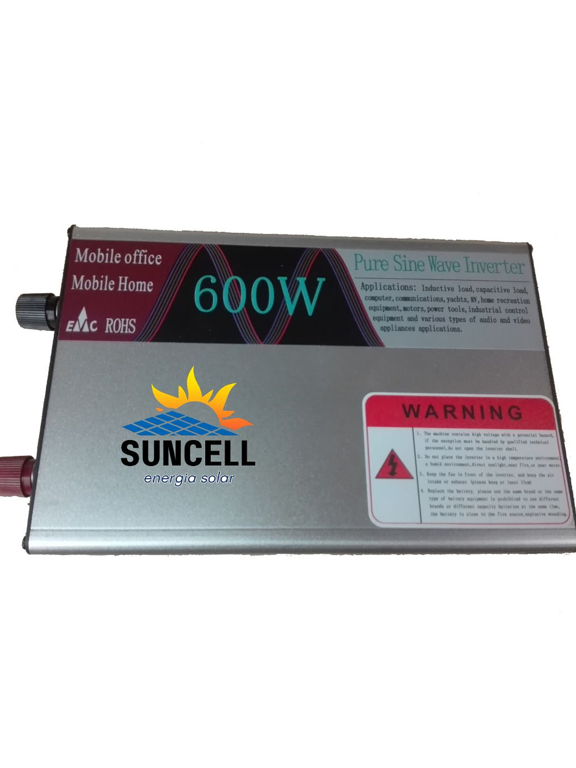 Inversor PS1500 Onda Pura Alta Frec. 1500W- 24V 1