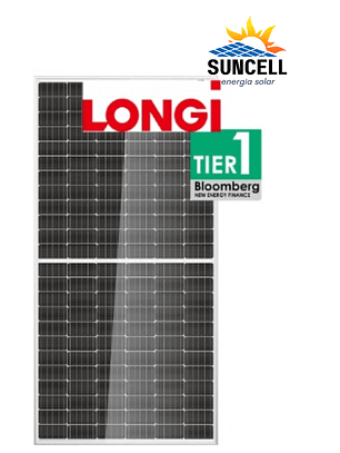 Panel Fotovoltaico Longi 610W Bifacial HPDC