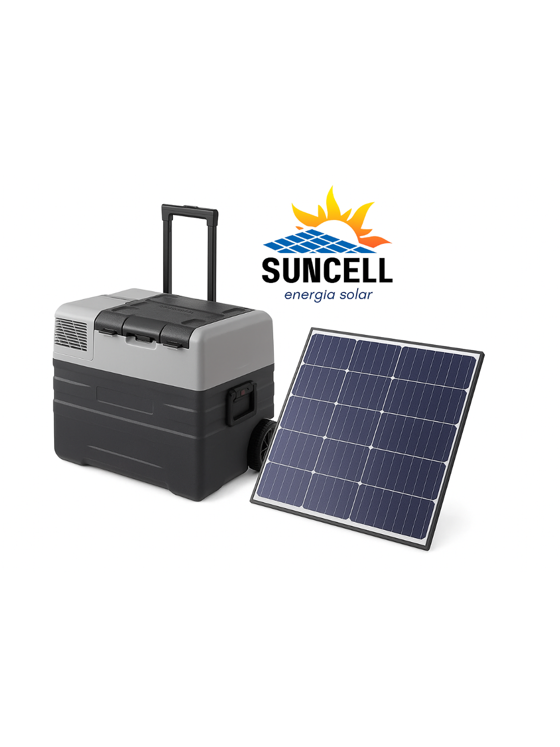 Refrigerador Solar Portatil 55 Lts 12/24VDC 1