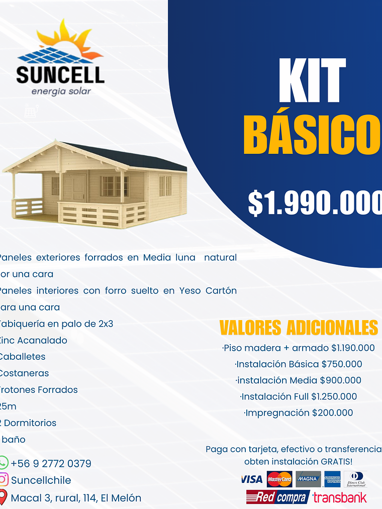KIT BÁSICO 25 m² 1