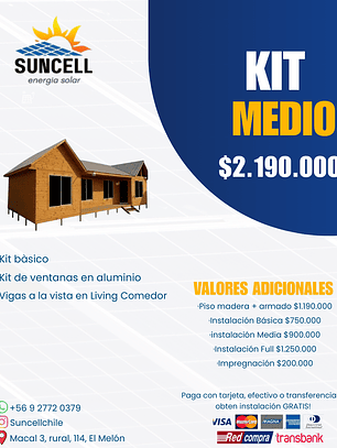 KIT MEDIO 25 m²