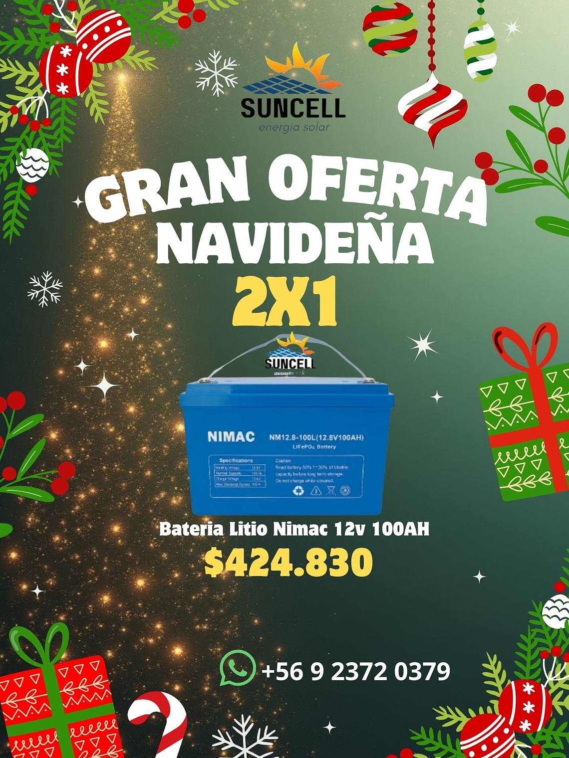 OFERTA NAVIDEÑA 2X1🎄 1