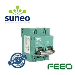 Breaker 2P DC FEEO 80/100/125A 550VDC RETIE