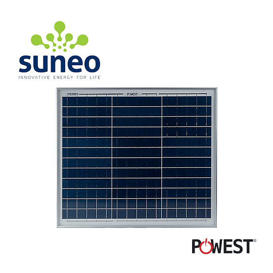 Panel Solar Powest Policristalino 30/50/100/150W