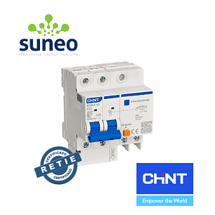 Interruptor diferencial CHINT 25A/32A/40A/50A/63A 2P