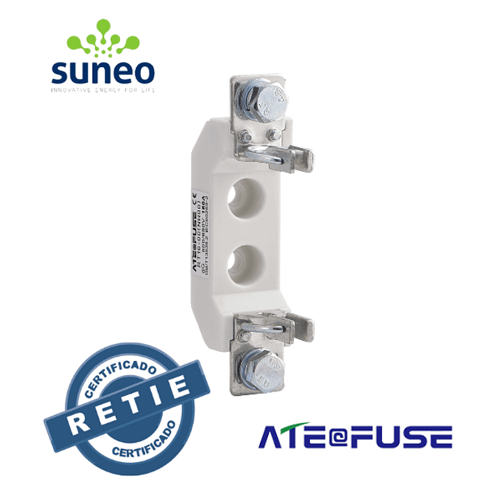 Base portafusible AITE NH00 160/250/400A 500VAC/440VDC 2