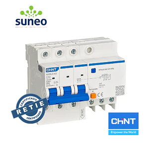 Interruptor diferencial CHINT 25A/32A/40A/50A/63A 3P