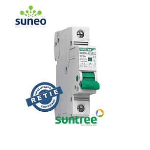 Breaker DC SUNTREE 250V DC RETIE- 80 - 125A- SLIM