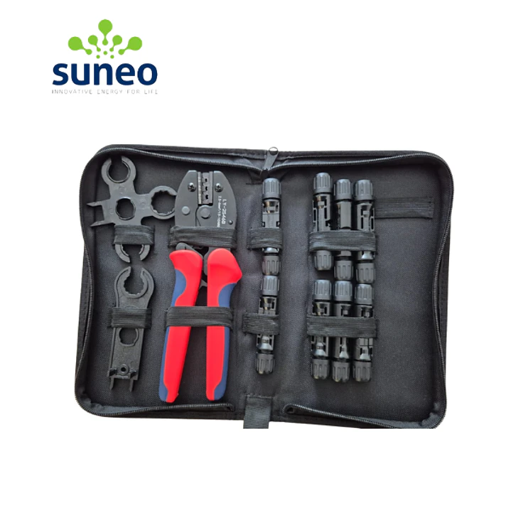 KIT PONCHADORA PARA TERMINALES MC4 CON LLAVE  1