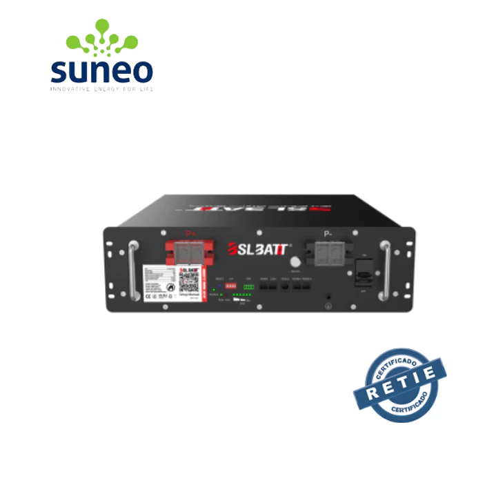 Batería 51,2 V / 100 Ah para rack BSLBATT 1