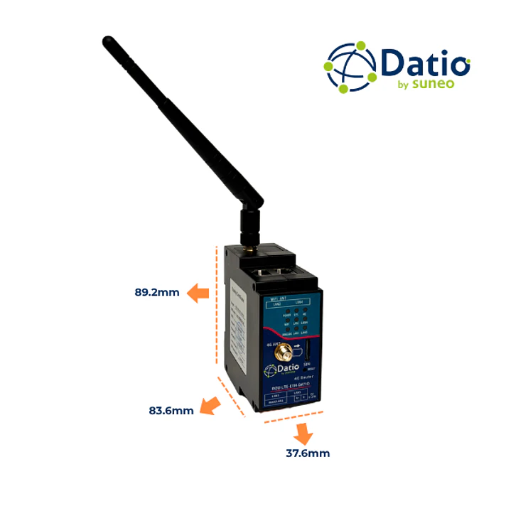 ROUTER ETHERNET/4G LTE PARA GATEWAY IoT DATIO 2