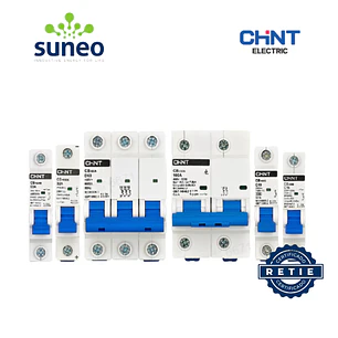 Breaker AC/DC CHINT 230/400VAC 110/220VDC RETIE