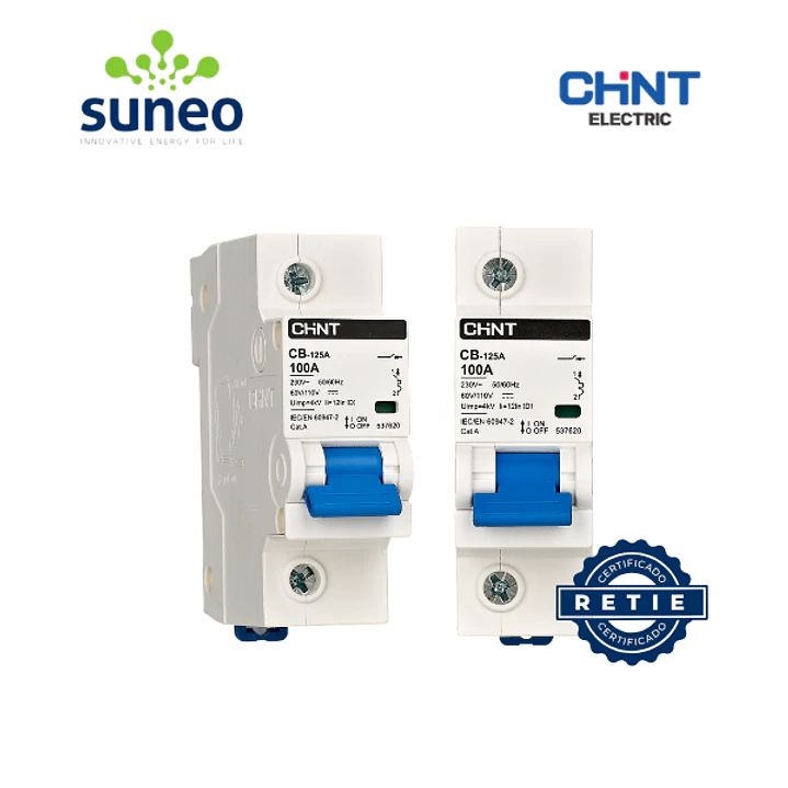 Breaker AC/DC CHINT 230/400VAC 110/220VDC RETIE 5