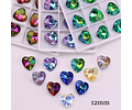 Cristales De Corazón 12mm