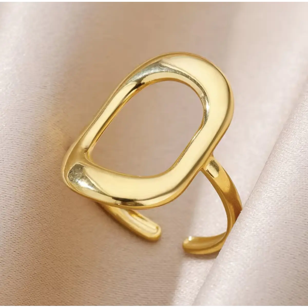 Anillo Ajustable Rectangular
