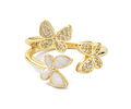 Anillo Ajustable | Baño de Oro 18k