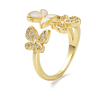 Anillo Ajustable | Baño de Oro 18k