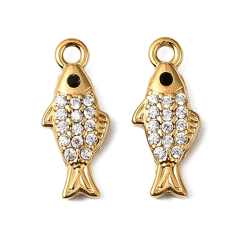 Pez de Acero Con Circones | Acero Inoxidable