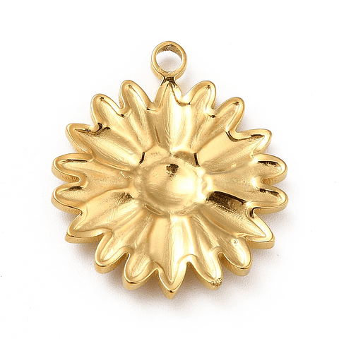 Colgante Girasol | Acero Inoxidable