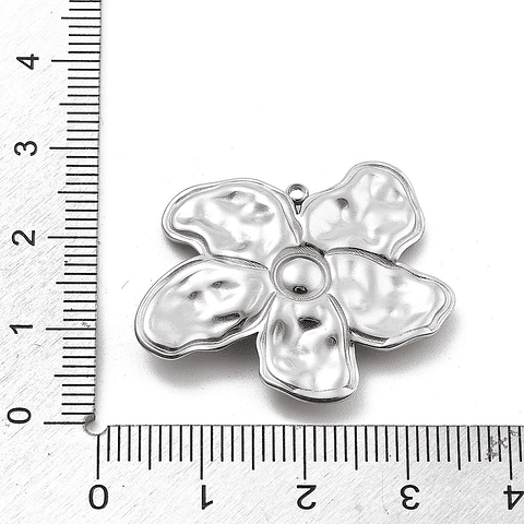 Colgante Flor | Acero Inoxidable