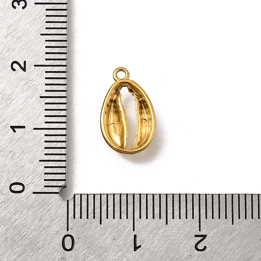 Colgante Conchita Abierta | Acero Inoxidable