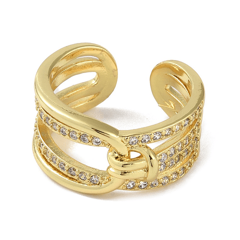 Anillo Ajustable | Baño de Oro 18k